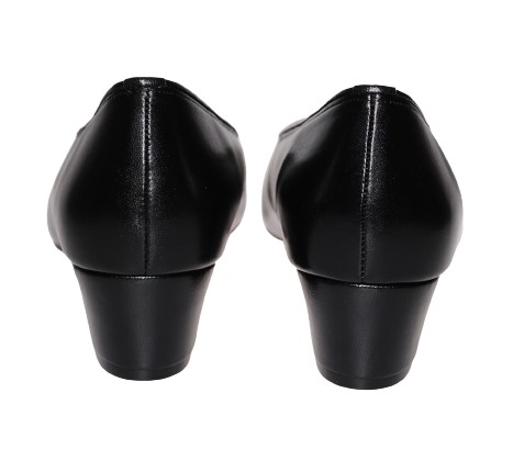 【靴のHOSHIKAWA】  『A-OK 115』 エーオーケー パンプス 21.5cm〜25cm EEEE レディース ブラック フォーマル ヒール 天然皮革 国産