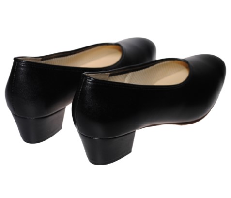 【靴のHOSHIKAWA】  『A-OK 115』 エーオーケー パンプス 21.5cm〜25cm EEEE レディース ブラック フォーマル ヒール 天然皮革 国産