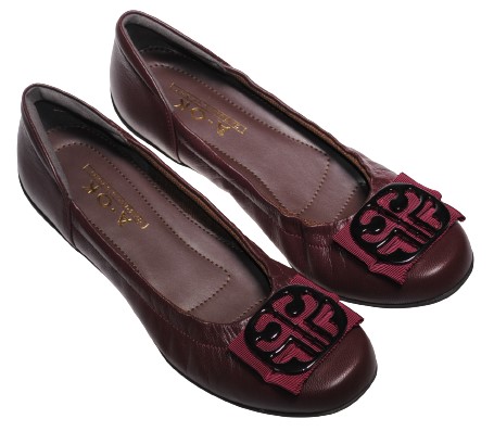 【靴のHOSHIKAWA】  『A-OK 6360』 エアリーステップ ボルドー 22cm〜24.5cm EEE パンプス レディース カジュアル ローヒール ぺたんこ 山羊革