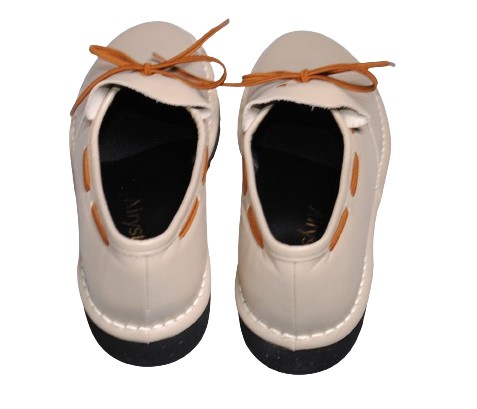 【靴のHOSHIKAWA】  『Airystep 0206』 エアリーステップ ベージュ/ライトブラウン 21.5cm〜24.5cm EEEE スリッポン フラット底 ブーティー 日本製 本革