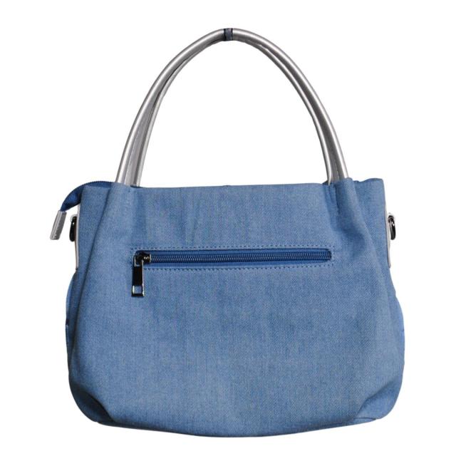靴のHOSHIKAWA】 『デニムトートバッグ 395』 プリムフィオーレ 手さげ