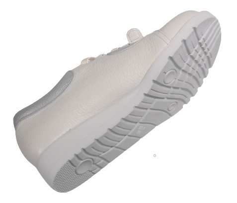 【靴のHOSHIKAWA】  『LOIR et CHER I-37』 ロアールエシェール  22cm〜24.5cm 5E レディース アイボリー コンフォート 幅が広い 国産 本革