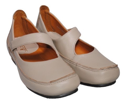 【靴のHOSHIKAWA】  『A-OK 5110』 エーオーケー スリッポン 22cm〜24.5cm レディース ライトグレー スクエアトゥ インヒール ベルト 本革