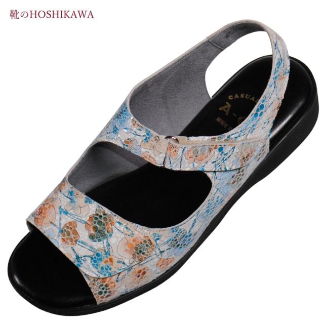 ◇A-OK◇ベルクロコンフォートシューズクロ22cm