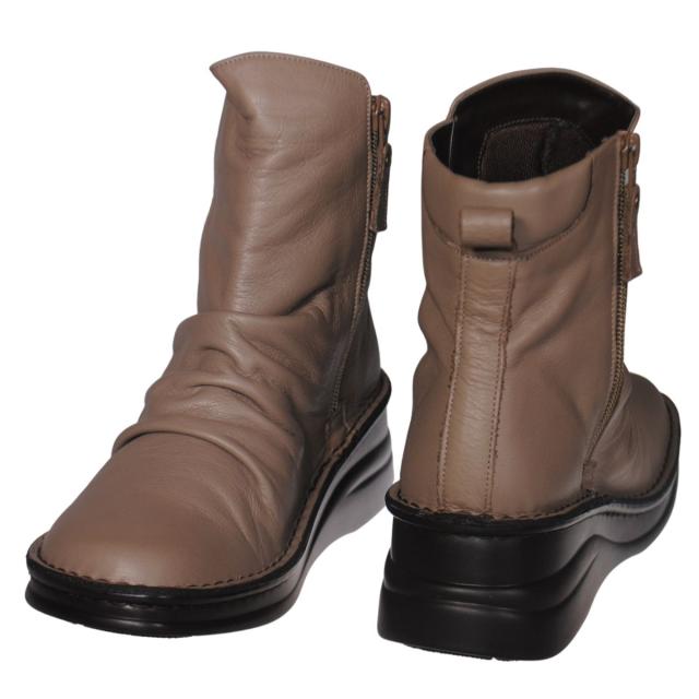 靴のHOSHIKAWA】 『A-OK 7086』 エーオーケー ミドルブーツ 22cm〜25cm