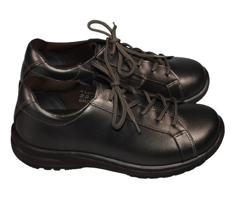 【靴のHOSHIKAWA】  『Medical Walk L001』 アサヒ メディカルウォーク 21.5cm〜25cm EEEE レディース ブロンズ カジュアルシューズ レースアップ 天然皮革 日本製