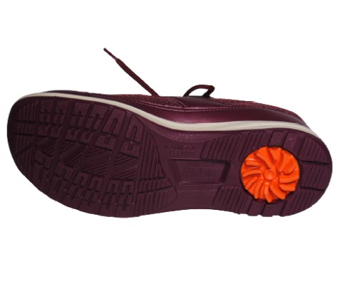 【靴のHOSHIKAWA】  『Medical Walk L030』 アサヒ メディカルウォーク 21.5cm〜25cm EEEE レディース ワイン カジュアルシューズ レースアップ 天然皮革 日本製