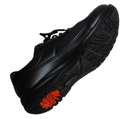 【靴のHOSHIKAWA】  『Medical Walk L030』 アサヒ メディカルウォーク 21.5cm〜25cm EEEE レディース ブラック カジュアルシューズ レースアップ 天然皮革 日本製