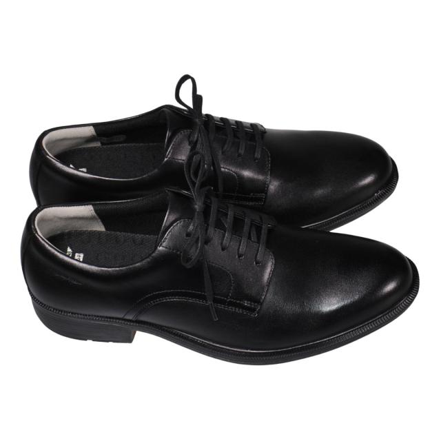 【靴のHOSHIKAWA】  『BALANCE WORKS BW4644』 バランスワークス ブラック 24.5cm〜28cm EEE ビジネスシューズ メンズ 透湿防水 抗菌防臭 レースアップ 本革