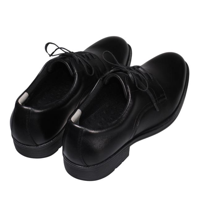 【靴のHOSHIKAWA】  『BALANCE WORKS BW4644』 バランスワークス ブラック 24.5cm〜28cm EEE ビジネスシューズ メンズ 透湿防水 抗菌防臭 レースアップ 本革