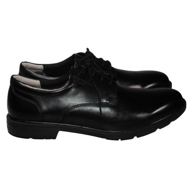 【靴のHOSHIKAWA】  『BALANCE WORKS BW4620』 バランスワークス ブラック ビジネスシューズ メンズ 24.5cm〜30cm EEEE レースアップ 本革 抗菌防臭 幅広