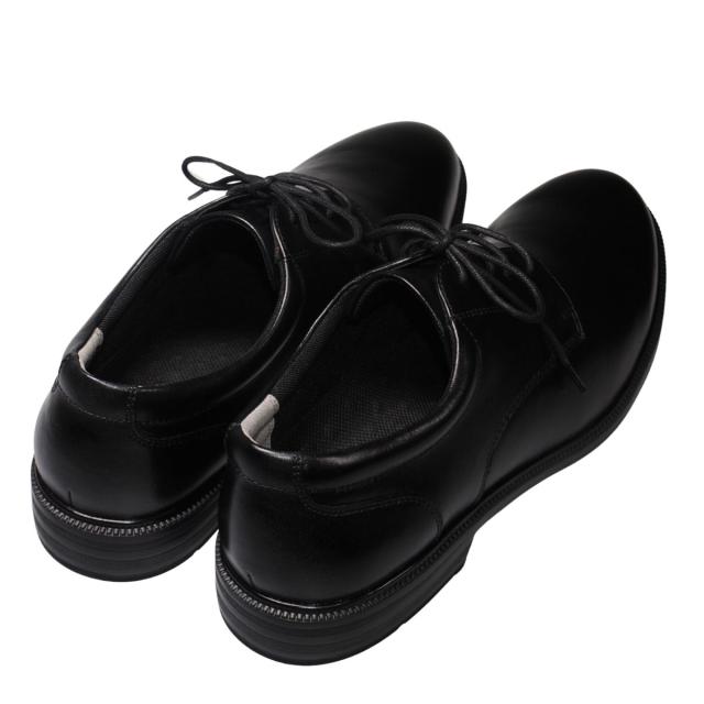 【靴のHOSHIKAWA】  『BALANCE WORKS BW4620』 バランスワークス ブラック ビジネスシューズ メンズ 24.5cm〜30cm EEEE レースアップ 本革 抗菌防臭 幅広