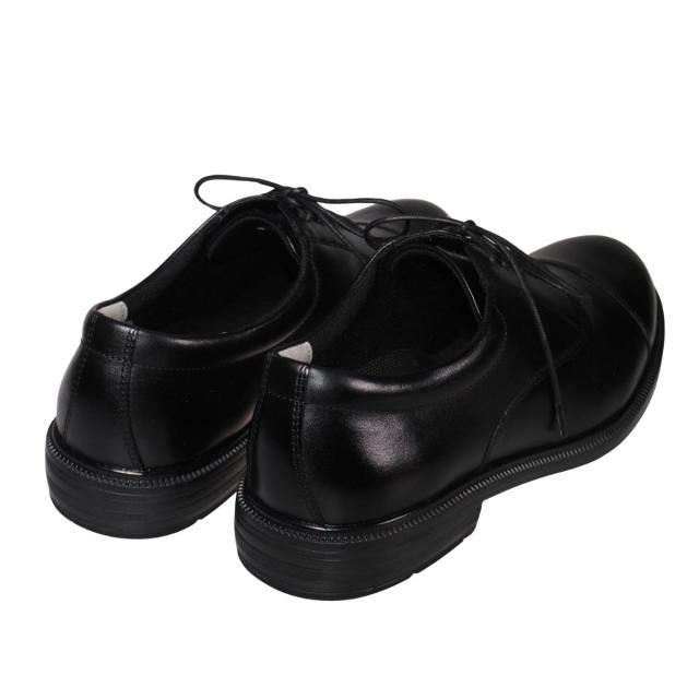 【靴のHOSHIKAWA】  『BALANCE WORKS BW4621』 バランスワークス ブラック ビジネスシューズ メンズ 24.5cm〜30cm EEEE レースアップ 本革 抗菌防臭 幅広