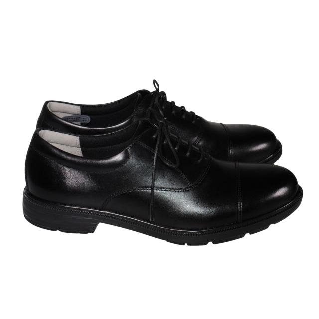 【靴のHOSHIKAWA】  『BALANCE WORKS BW4621』 バランスワークス ブラック ビジネスシューズ メンズ 24.5cm〜30cm EEEE レースアップ 本革 抗菌防臭 幅広