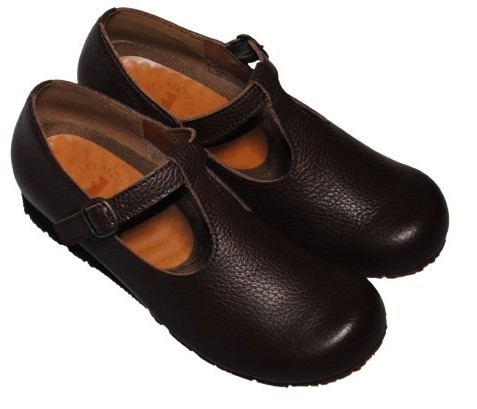 【靴のHOSHIKAWA】  『MOVEO 006』 モベオ スリッポン 21.5cm〜24.5cm EEEEE フラット底 ストラップ チョコ 日本製 本革 幅広