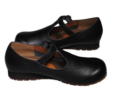 【靴のHOSHIKAWA】  『MOVEO 006』 モベオ スリッポン 21.5cm〜24.5cm EEEEE フラット底 ストラップ ブラック 日本製 本革 幅広