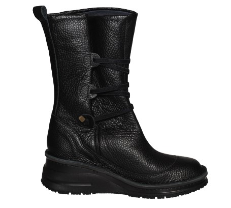 【靴のHOSHIKAWA】  『MOVEO 0241』 モベオ ミドルブーツ 21.5cm〜25cm EEEE 厚底ブーツ ブラック 日本製 本革  撥水 抗菌加工 軽い 秋冬