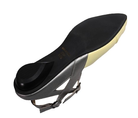 【靴のHOSHIKAWA】  『MOVEO 7018』 モベオ サンダル 22cm〜24.5cm EEE ローヒール ストラップ イエロー 日本製 本革 幅広 春夏