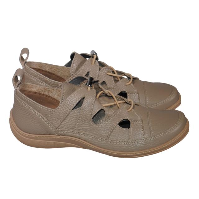 【靴のHOSHIKAWA】  『MOVEO 103-900』 モベオ カジュアルシューズ 22.5cm〜24.5cm レディース グレー ゴムレース 撥水加工 抗菌 日本製 幅が広い 本革 春夏