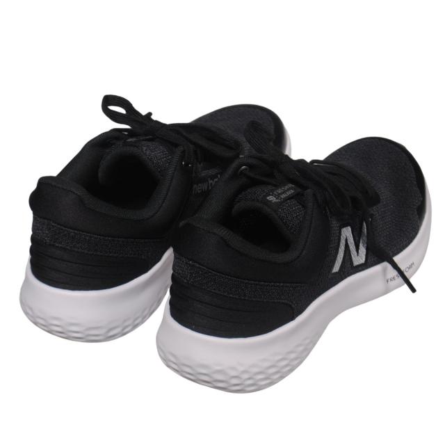 【靴のHOSHIKAWA】  『New Balance WARLX』 22cm〜24.5cm 2E レディース スニーカー レースアップ ランニング ブラック カジュアル メッシュ 合皮 軽量