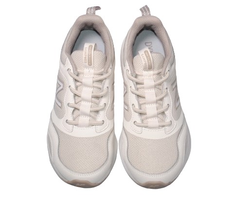 【靴のHOSHIKAWA】  『New Balance WASMP』 22cm〜25.5cm 2E レディース スニーカー レースアップ ランニング ベージュ カジュアル メッシュ 合皮