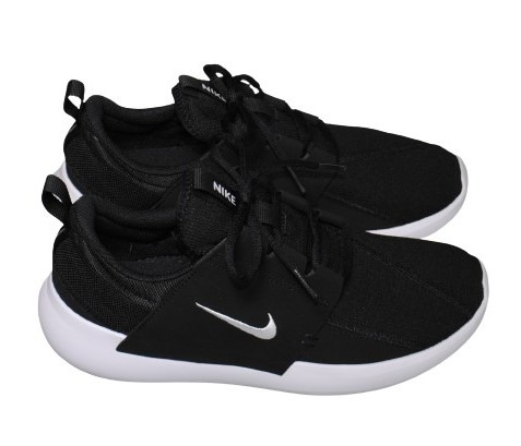 【靴のHOSHIKAWA】  『NIKE DV2436 006』 ナイキ スニーカー E-SERIES AD 24.5cm〜28cm メンズ ブラック レースアップスニ—カー 合皮 ホワイトソール