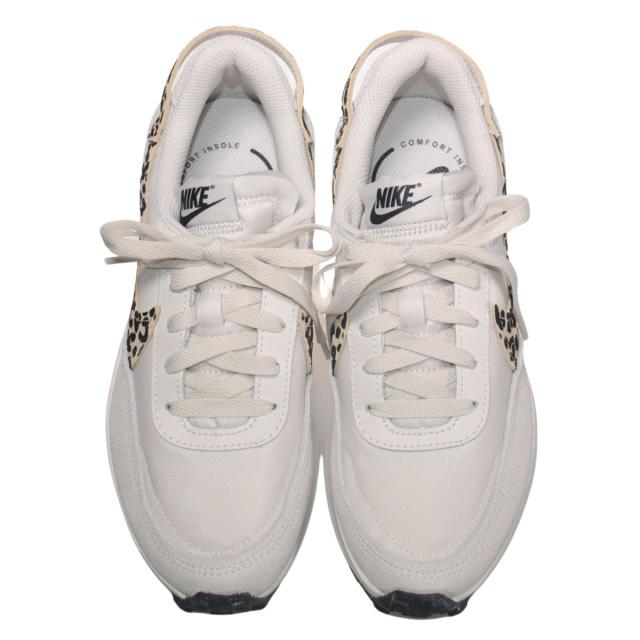 【靴のHOSHIKAWA】  『NIKE HF1856』 ナイキ スニーカー WAFFLE DEBUT 22.5cm〜26cm レディース サミットホワイト 001 ランニングシューズ 本革 合皮