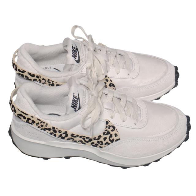 【靴のHOSHIKAWA】  『NIKE HF1856』 ナイキ スニーカー WAFFLE DEBUT 22.5cm〜26cm レディース サミットホワイト 001 ランニングシューズ 本革 合皮