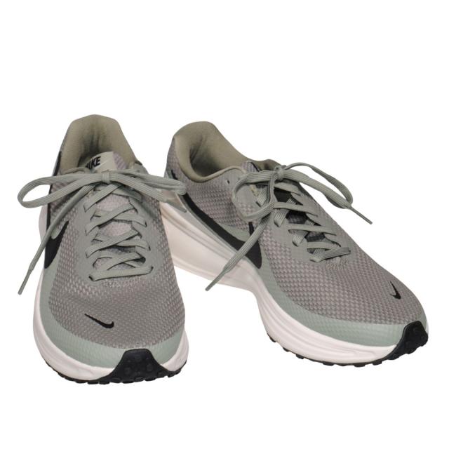 【靴のHOSHIKAWA】  『NIKE HJ9198』 ナイキ ランニングシューズ レボリューション8 24.5cm〜32cm メンズ ライトアーミー/ブラック 室内屋外兼用 トレーニング 合成繊維 軽い