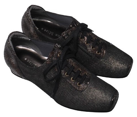 【靴のHOSHIKAWA】  『Dona Miss 4011』 ドナミス レースアップ 21.5cm〜25cm EEE FAクロ レディース カジュアル レザーシューズ 国産 天然皮革