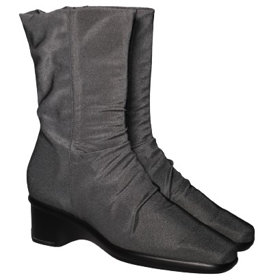 【靴のHOSHIKAWA】  『SPORTS NINE 5330』 スポーツナイン ミドルブーツ 22cm〜24.5cm EEE ミドル丈 ブーツ 撥水加工 サイドファスナー ウェッジソール 秋冬