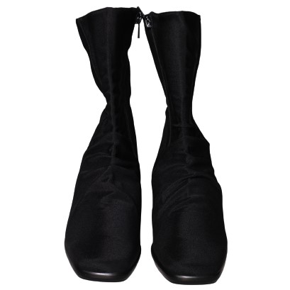 【靴のHOSHIKAWA】  『SPORTS NINE 5330』 スポーツナイン ミドルブーツ 22cm〜24.5cm EEE ブラック ブーツ 撥水加工 サイドファスナー ウェッジソール 秋冬