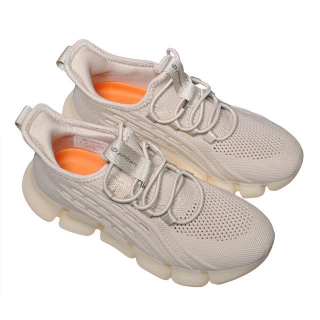 【靴のHOSHIKAWA】  『phiten PHL-003』 ファイテン スニーカー 22.5cm〜25cm レディース 手を使わない ゴムレース スリッポン 合皮 疲れない 軽量