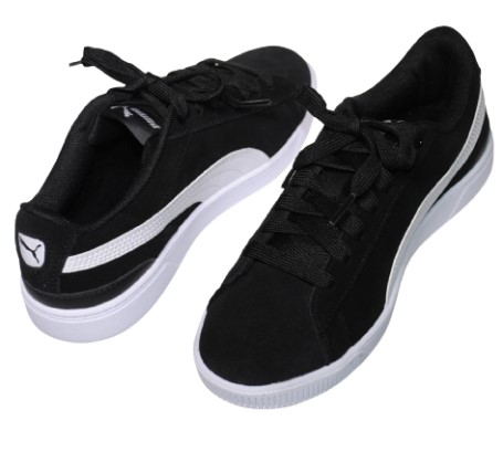 【靴のHOSHIKAWA】  『PUMA 383023 01』 プーマ ビッキー V3 22.5cm〜25cm  レディース スニーカー ローカット レースアップ 軽い オールシーズン