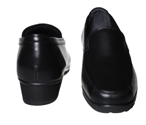 【靴のHOSHIKAWA】  『SALON DE GRES 13220』 サロンドグレー ブラック 21.5cm〜25cm EEE ローファー スクエアトゥ 牛革 日本製