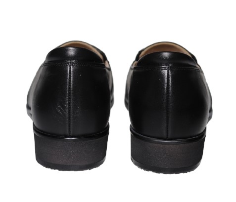 【靴のHOSHIKAWA】  『SALON DE GRES 6491』 サロンドグレー ブラック 21.5cm〜25cm EE パンプス 牛革 コンフォート ローヒール