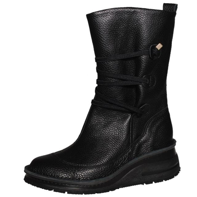 【靴のHOSHIKAWA】  『MOVEO 0241』 モベオ ミドルブーツ 21.5cm〜25cm EEEE 厚底ブーツ アイボリー 日本製 本革  撥水 抗菌加工 軽い 秋冬