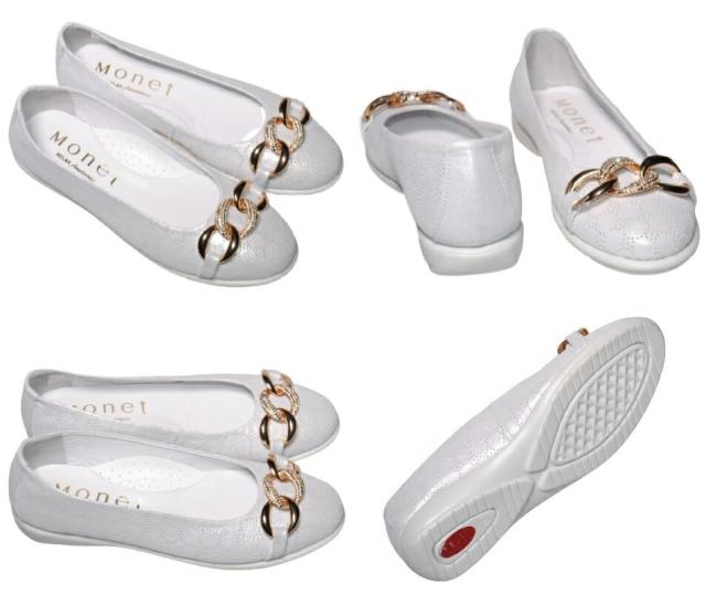 【靴のHOSHIKAWA】  『MONET 1624』 モネ パンプス 22.5cm〜25cm EEE カッター レディース フラット底 ブラック ラインストーン カジュアル 本革 国産