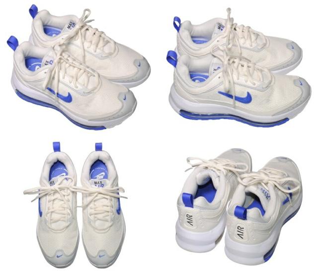 【靴のHOSHIKAWA】  『NIKE AIR MAX AP 』 ナイキ エアマックス CU4570 111 22.5cm〜25cm レディース スニーカー レースアップ カジュアル 合皮
