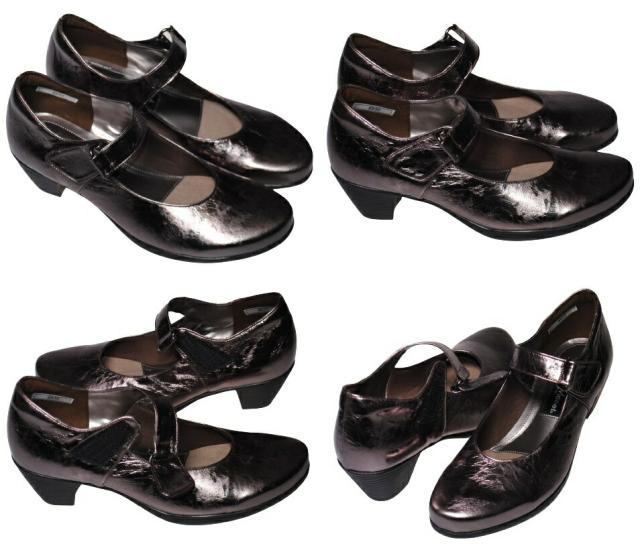 【靴のHOSHIKAWA】  『Casual Monet 8820』 カジュアルモネ パンプス 21.5cm〜24.5cm EEE クロスムース レディース マジックテープ ローヒール 日本製 本革