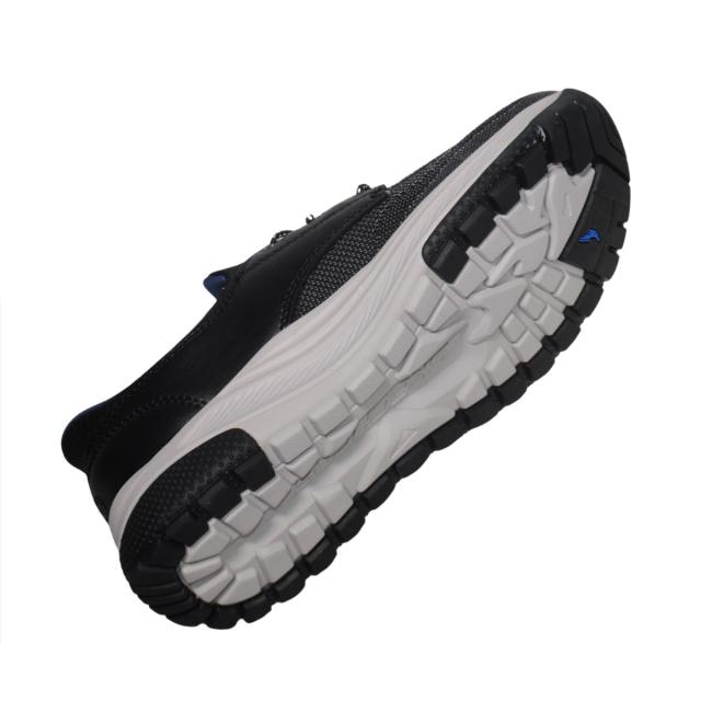 【靴のHOSHIKAWA】  『SKECHERS 205467』 スケッチャーズ スニーカー 24.5cm〜29cm メンズ スリップインズ ブラック 立ったまま履ける 合皮