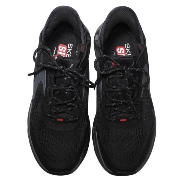 【靴のHOSHIKAWA】  『SKECHERS 232921』 スケッチャーズ スニーカー スリップインズ メンズ 24.5cm〜29cm ブラック グライドステップ アルタス 立ったまま履ける 合皮