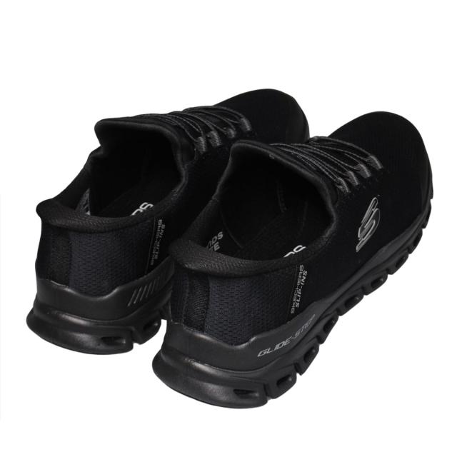 【靴のHOSHIKAWA】  『SKECHERS 233011』 スケッチャーズ スニーカー 24.5cm〜29cm メンズ スリップインズ ブラック 立ったまま履ける 合皮