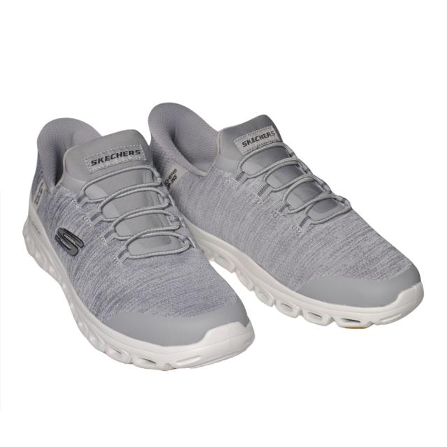 【靴のHOSHIKAWA】  『SKECHERS 233011』 スケッチャーズ スニーカー 24.5cm〜29cm メンズ スリップインズ ブラック 立ったまま履ける 合皮