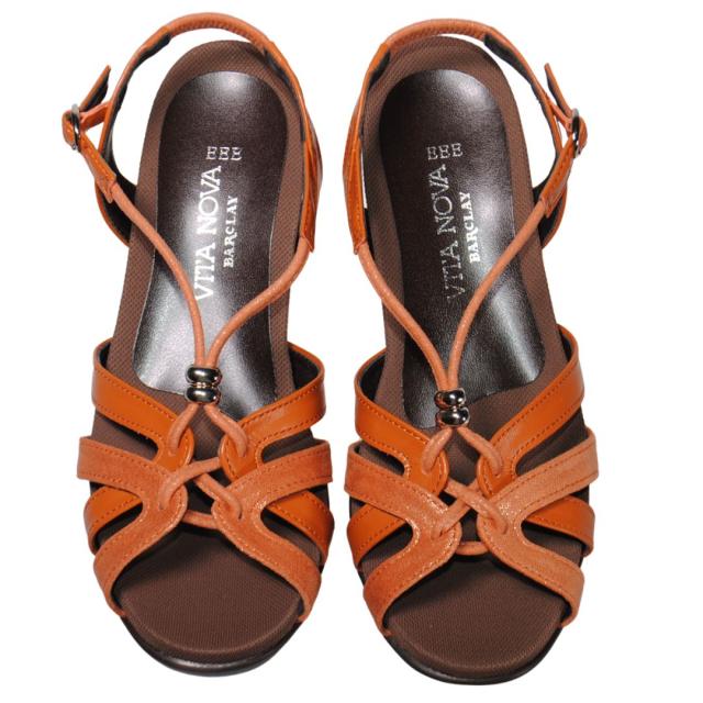 靴のHOSHIKAWA】 『VITA NOVA 8016』 2S S M L 2L レディース サンダル