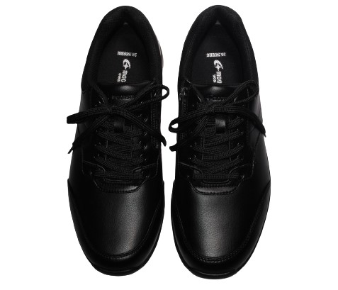 【靴のHOSHIKAWA】  『WORLD MARCH WM3125』 ワールドマーチ ブラック 24.5cm〜30cm EEEE メンズ 紳士靴 ビジネス 防水 幅広 ファスナー 紐靴 ドライ