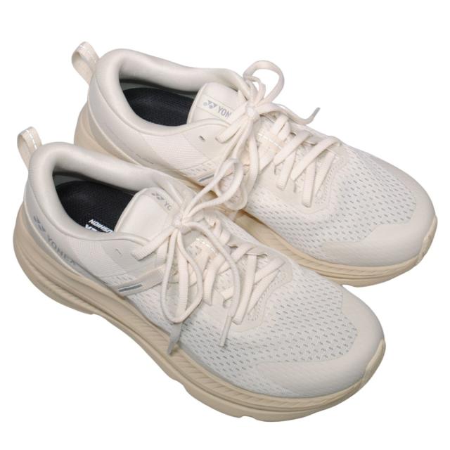 【靴のHOSHIKAWA】  『YONEX SHRGL1M』 カーボンクルーズ グライダー ヨネックス  24.5cm〜29cm メンズ サンドカラー ランニングシューズ 通気性 レースアップ 軽い 合皮