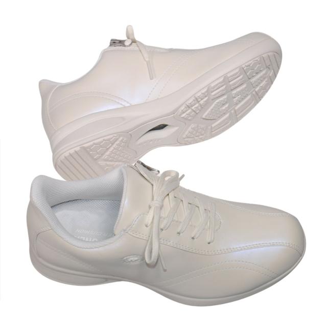 【靴のHOSHIKAWA】  『YONEX SHWL130W』 ヨネックス スニーカー 22cm〜25cm 4.5E レディース パールホワイト ウォーキングシューズ 合皮 巾広