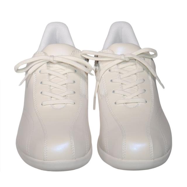 【靴のHOSHIKAWA】  『YONEX SHWL130W』 ヨネックス スニーカー 22cm〜25cm 4.5E レディース パールホワイト ウォーキングシューズ 合皮 巾広