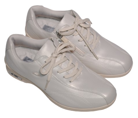 【靴のHOSHIKAWA】  『YONEX SHWL30F 684』 ヨネックス スニーカー 22cm〜25cm 3.5E レディース パールベージュ ウォーキングシューズ ファスナー 合皮